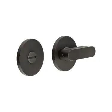 Click Here To Enlarge This Photo Of CR-803A7DB Frelan Hardware CRES Thumb Turn & Release (Round Rose) Dark Bronze (SS316)