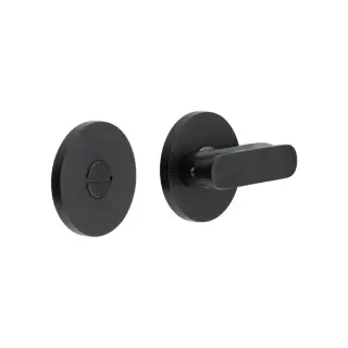 CR-803A7MB Frelan Hardware CRES Thumb Turn & Release (Round Rose) Black (SS316)