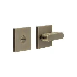 CR-803B7AB Frelan Hardware CRES Thumb Turn & Release (Square Rose) Antique Brass (SS316)