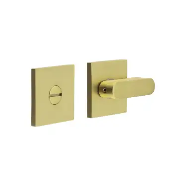 Click Here To Enlarge This Photo Of CR-803B7SB Frelan Hardware CRES Thumb Turn & Release (Square Rose) Satin Brass (SS316)