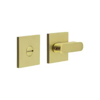 CR-803B7SB Frelan Hardware CRES Thumb Turn & Release (Square Rose) Satin Brass (SS316)