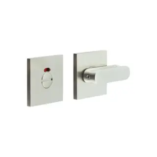 CR-803BK7SSS Frelan Hardware CRES Thumb Turn & Release (Square Rose) with Indicator Satin Stainless Steel (SS316)