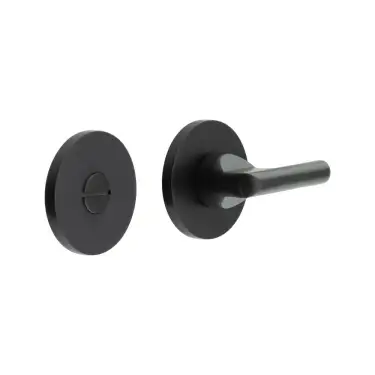 Click Here To Enlarge This Photo Of CR-804A7MB Frelan Hardware CRES DDA Thumb Turn & Release (Round Rose) Black (SS316)