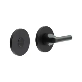 CR-804A7MB Frelan Hardware CRES DDA Thumb Turn & Release (Round Rose) Black (SS316)