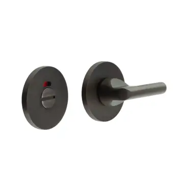 Click Here To Enlarge This Photo Of CR-804AJ7DB Frelan Hardware CRES DDA Thumb Turn & Release (Round Rose) with Indicator Dark Bronze (SS316)