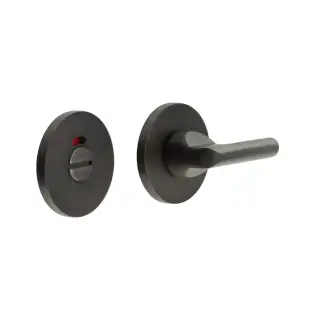 CR-804AJ7DB Frelan Hardware CRES DDA Thumb Turn & Release (Round Rose) with Indicator Dark Bronze (SS316)