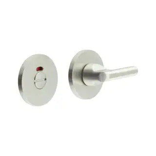CR-804AJ7SSS Frelan Hardware CRES DDA Thumb Turn & Release (Round Rose) with Indicator Satin Stainless Steel (SS316)