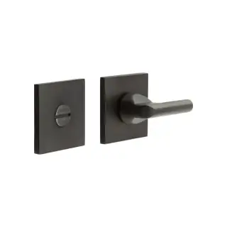 CR-804B7DB Frelan Hardware CRES DDA Thumb Turn & Release (Square Rose) Dark Bronze (SS316)