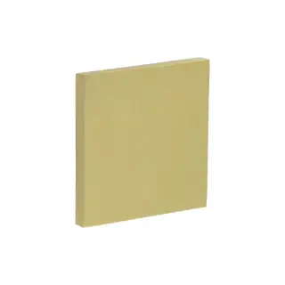 CR-O10SB Frelan Hardware CRES Blank (Square Rose) Escutcheon Cover Satin Brass (SS316)
