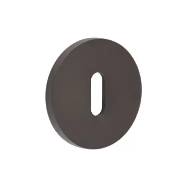 Click Here To Enlarge This Photo Of CR-R10DB Frelan Hardware CRES Standard Keyway (Round Rose) Escutcheon Dark Bronze (SS316)