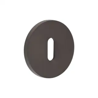 CR-R10DB Frelan Hardware CRES Standard Keyway (Round Rose) Escutcheon Dark Bronze (SS316)
