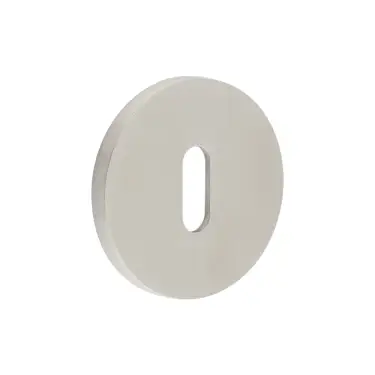 Click Here To Enlarge This Photo Of CR-R10SSS Frelan Hardware CRES Standard Keyway (Round Rose) EscutcheonSatin Stainless Steel (SS316)