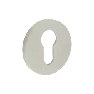 CR-S10SSS Frelan Hardware CRES Euro Keyway (Round Rose) Escutcheon Satin Stainless Steel (SS316)
