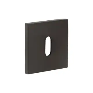 CR-T10DB Frelan Hardware CRES Standard Keyway (Square Rose) Escutcheon Dark Bronze (SS316)