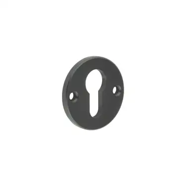 Click Here To Enlarge This Photo Of CRES1651MB Frelan Hardware CRES (Face Fixed) Euro Escutcheon Black (SS316)