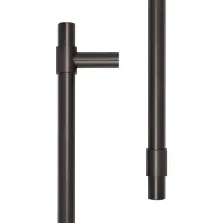 CRES3001DB Frelan Hardware CRES 425mm (Bolt Through) T-Bar Pull Handle Dark Bronze (SS316)