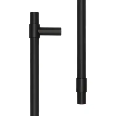 Click Here To Enlarge This Photo Of CRES3001MB Frelan Hardware CRES 425mm (Bolt Through) T-Bar Pull Handle Black (SS316)