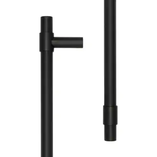 CRES3001MB Frelan Hardware CRES 425mm (Bolt Through) T-Bar Pull Handle Black (SS316)