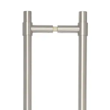 Click Here To Enlarge This Photo Of CRES3001SSSB2B Frelan Hardware CRES 425mm (Back to Back) T-Bar Pull Handles Satin Stainless Steel (SS316)