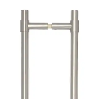CRES3001SSSB2B Frelan Hardware CRES 425mm (Back to Back) T-Bar Pull Handles Satin Stainless Steel (SS316)
