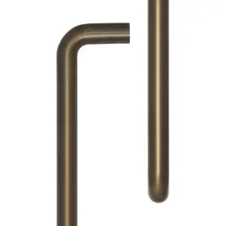 CRES3002AB Frelan Hardware CRES 425mm (Bolt Through) D Shape Pull Handle Antique Brass (SS316)