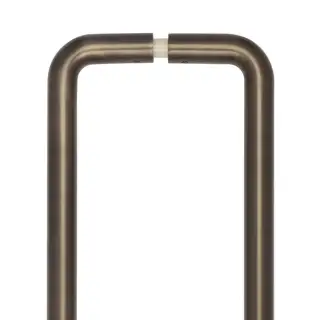 CRES3002ABB2B Frelan Hardware CRES 425mm (Back to Back) D Shape Pull Handles Antique Brass (SS316)