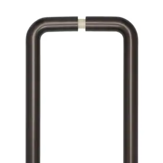 CRES3002DBB2B Frelan Hardware CRES 425mm (Back to Back) D Shape Pull Handles Dark Bronze (SS316)