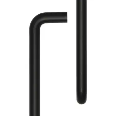 Click Here To Enlarge This Photo Of CRES3002MB Frelan Hardware CRES 425mm (Bolt Through) D Shape Pull Handle Black (SS316)