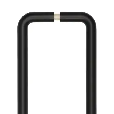Click Here To Enlarge This Photo Of CRES3002MBB2B Frelan Hardware CRES 425mm (Back to Back) D Shape Pull Handles Black (SS316)