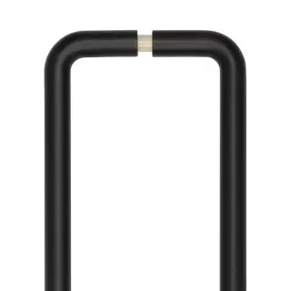 CRES3002MBB2B Frelan Hardware CRES 425mm (Back to Back) D Shape Pull Handles Black (SS316)