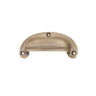 SB2348ANT - Spira Brass Traditional Cup Pull - Antique Brass