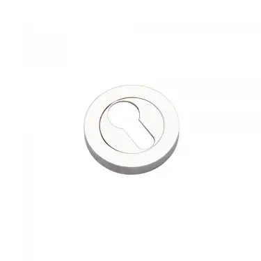 Click Here To Enlarge This Photo Of SB3104PN - Spira Brass Euro Profile Escutcheon - Polished Nickel