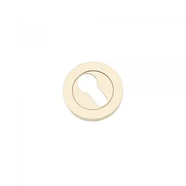 Click Here To Enlarge This Photo Of SB3104PVDB - Spira Brass Euro Profile Escutcheon - PVD Brass