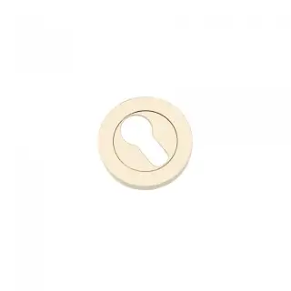 SB3104PVDB - Spira Brass Euro Profile Escutcheon - PVD Brass