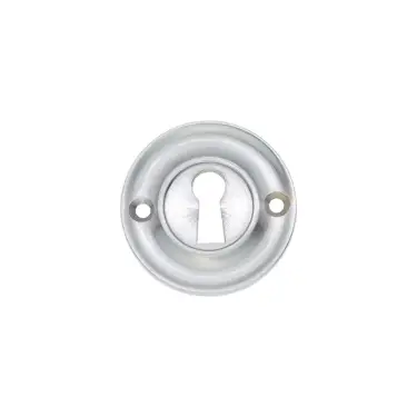Click Here To Enlarge This Photo Of SB3118SC - Spira Brass Slimline Standard Escutcheon - Satin Chrome