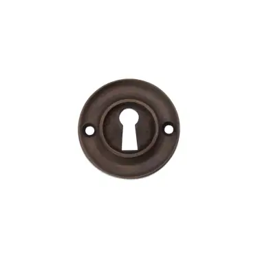 Click Here To Enlarge This Photo Of SB3118MANT - Spira Brass Slimline Standard Escutcheon - Matt Antique Brass