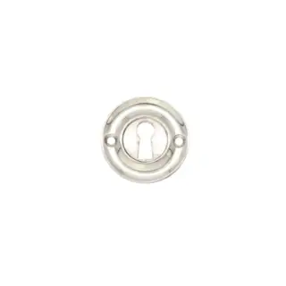 SB3118PN - Spira Brass Slimline Standard Escutcheon - Polished Nickel