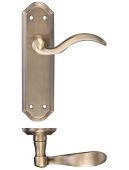 FB052FB - Zoo Hardware Fulton & Bray 'Winchester' Lever Latch Handles (180 x 48mm) Florentine Bronze