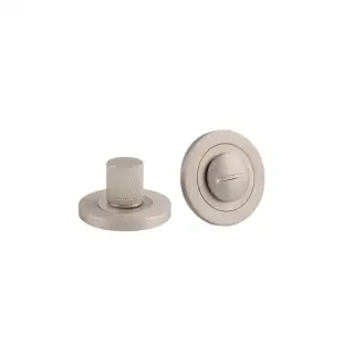 SB3117SN - Spira Brass Connaught Knurled Turn & Release - Satin Nickel