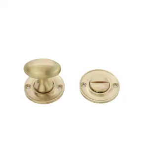 SB3119SB - Spira Brass Slimline Turn & Release - Satin Brass
