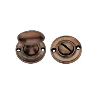 SB3119AT - Spira Brass Slimline Turn & Release - Antique