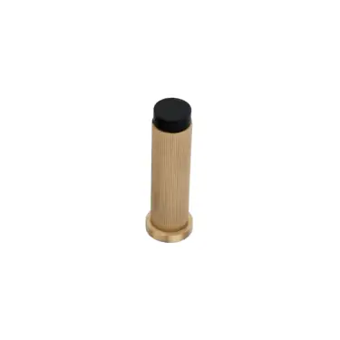 Click Here To Enlarge This Photo Of SB5113SB - Spira Brass Connaught Linear Wall Mounted Door Stop - Satin Brass