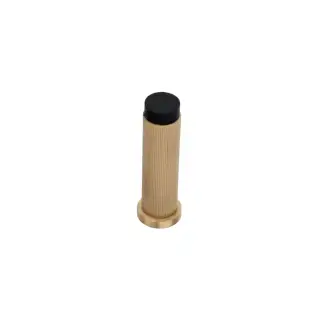 SB5113SB - Spira Brass Connaught Linear Wall Mounted Door Stop - Satin Brass