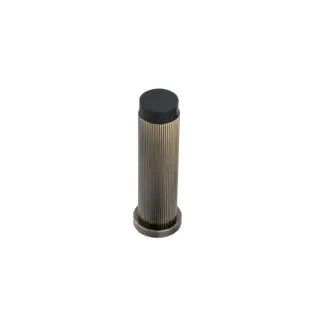 SB5113ANT - Spira Brass Connaught Linear Wall Mounted Door Stop - Antique Brass