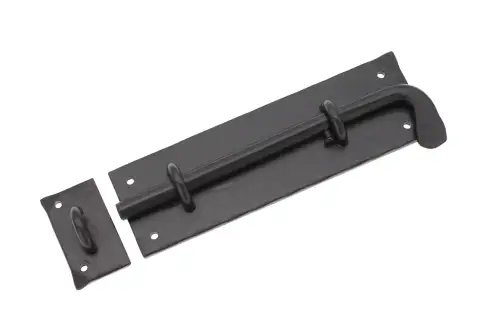 Click Here To Enlarge This Photo Of FC209 - Spira Brass Spike Cabinet Lock X-Large - Black Iron