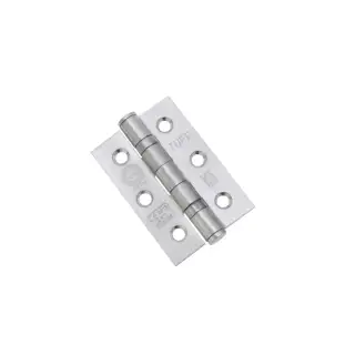 6911SC - Spira Brass 76mm x 50mm Grade 7 Steel Ball Bearing Hinges - Satin Chrome
