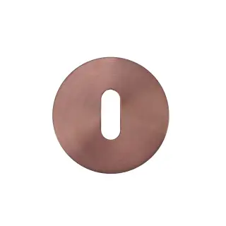 RT002-SLIM-PVDBZ - Zoo Hardware Rosso Tecnica Slim 4mm Standard Profile Escutcheons (Pair) - PVD Satin Bronze