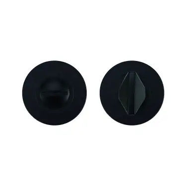 Click Here To Enlarge This Photo Of RT004-SLIM-PCB - Zoo Hardware Rosso Tecnica Slim 4mm Turn and Release -  Powder Coat Black