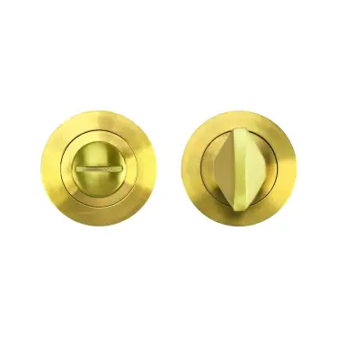 Click Here To Enlarge This Photo Of RT004-SLIM-PVDSB - Zoo Hardware Rosso Tecnica Slim 4mm Turn and Release -  PVD Satin Brass