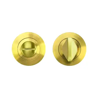 RT004-SLIM-PVDSB - Zoo Hardware Rosso Tecnica Slim 4mm Turn and Release - PVD Satin Brass